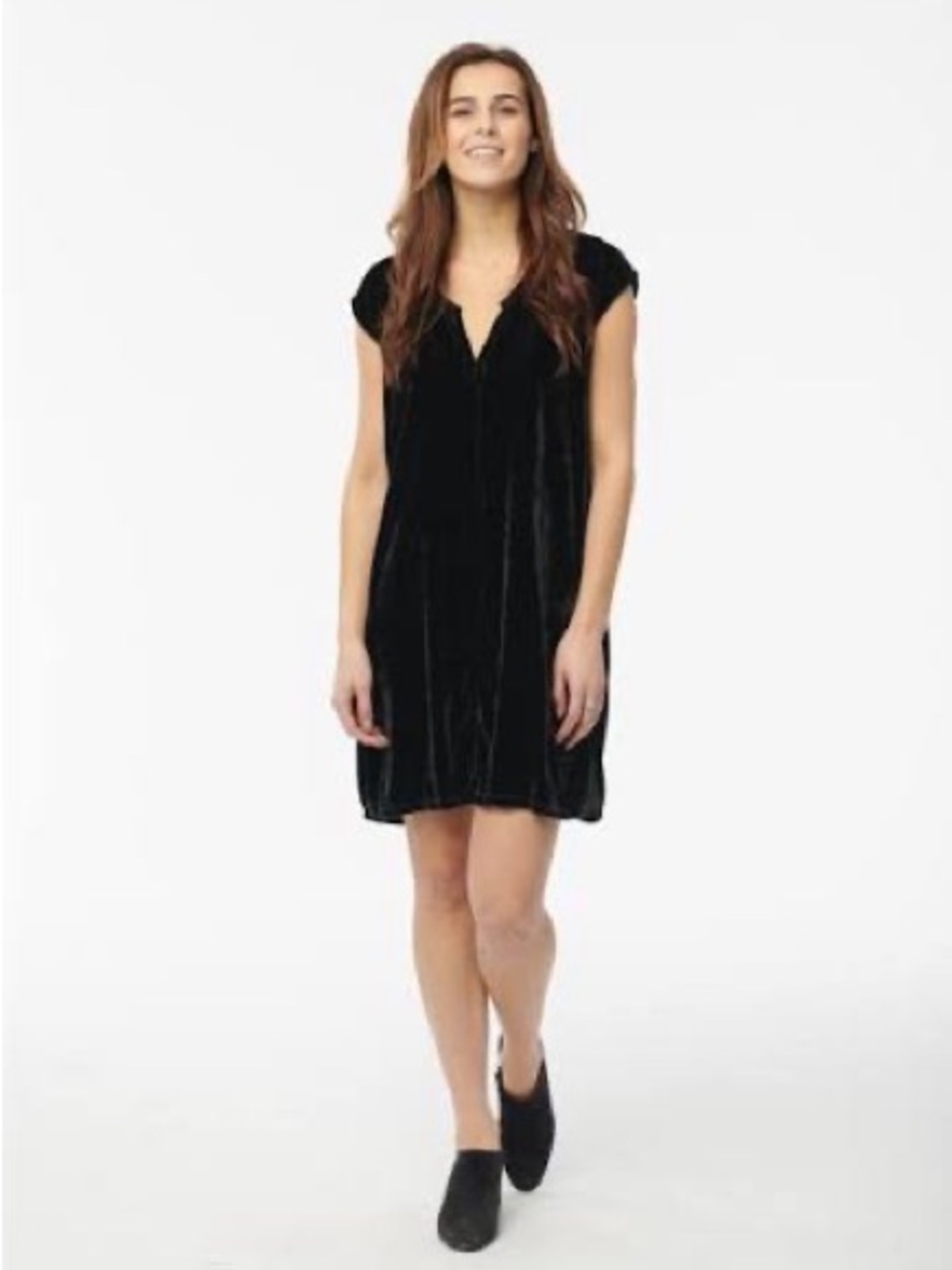 CP Shades Velvet Indie Shift Dress